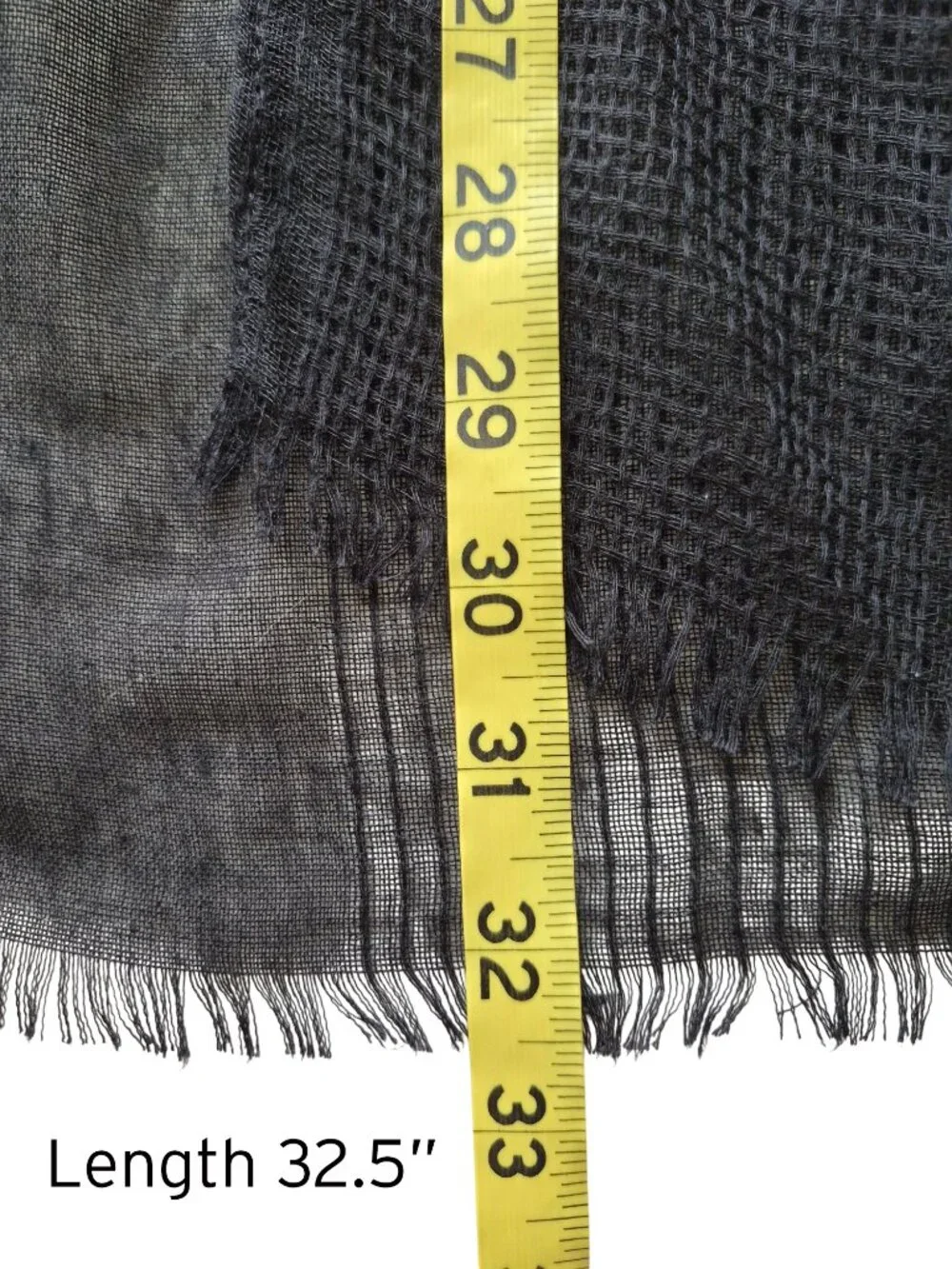 Sonoma Goods For Life Open Knit Ruana Kimono Black OS